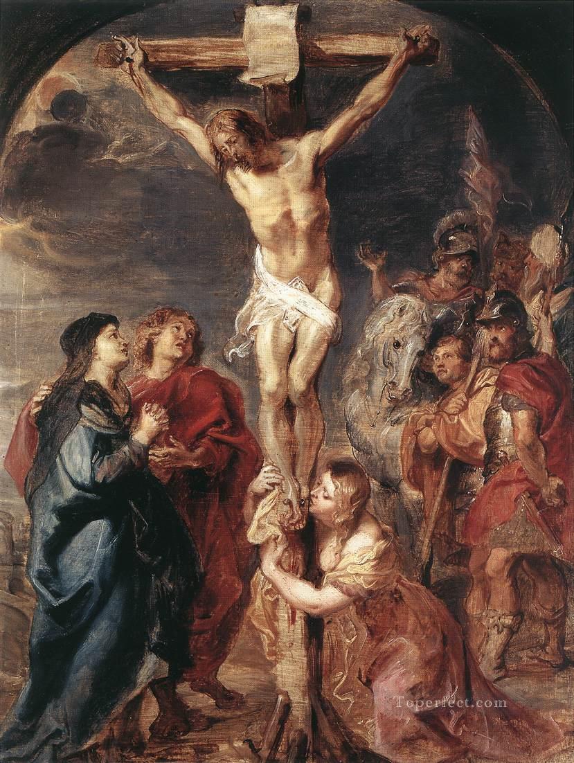 Christ on the Cross 1627 Baroque Peter Paul Rubens Oil Paintings
